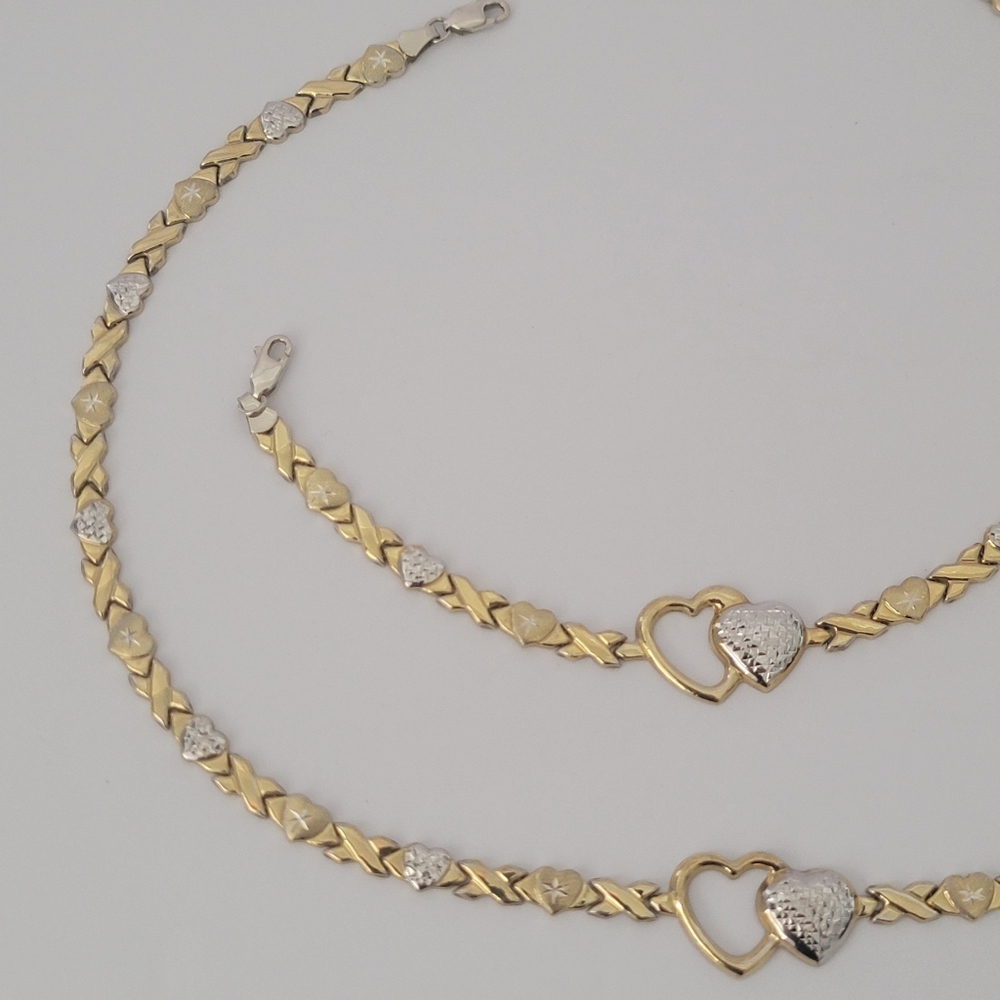 Yaf 925 Sterling Silver Pendant Bracelet And Necklace Set - Picture 6 of 13